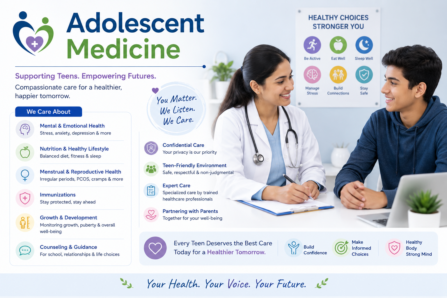 Adolescent medicine teen health Regal Hospital North Bangalore