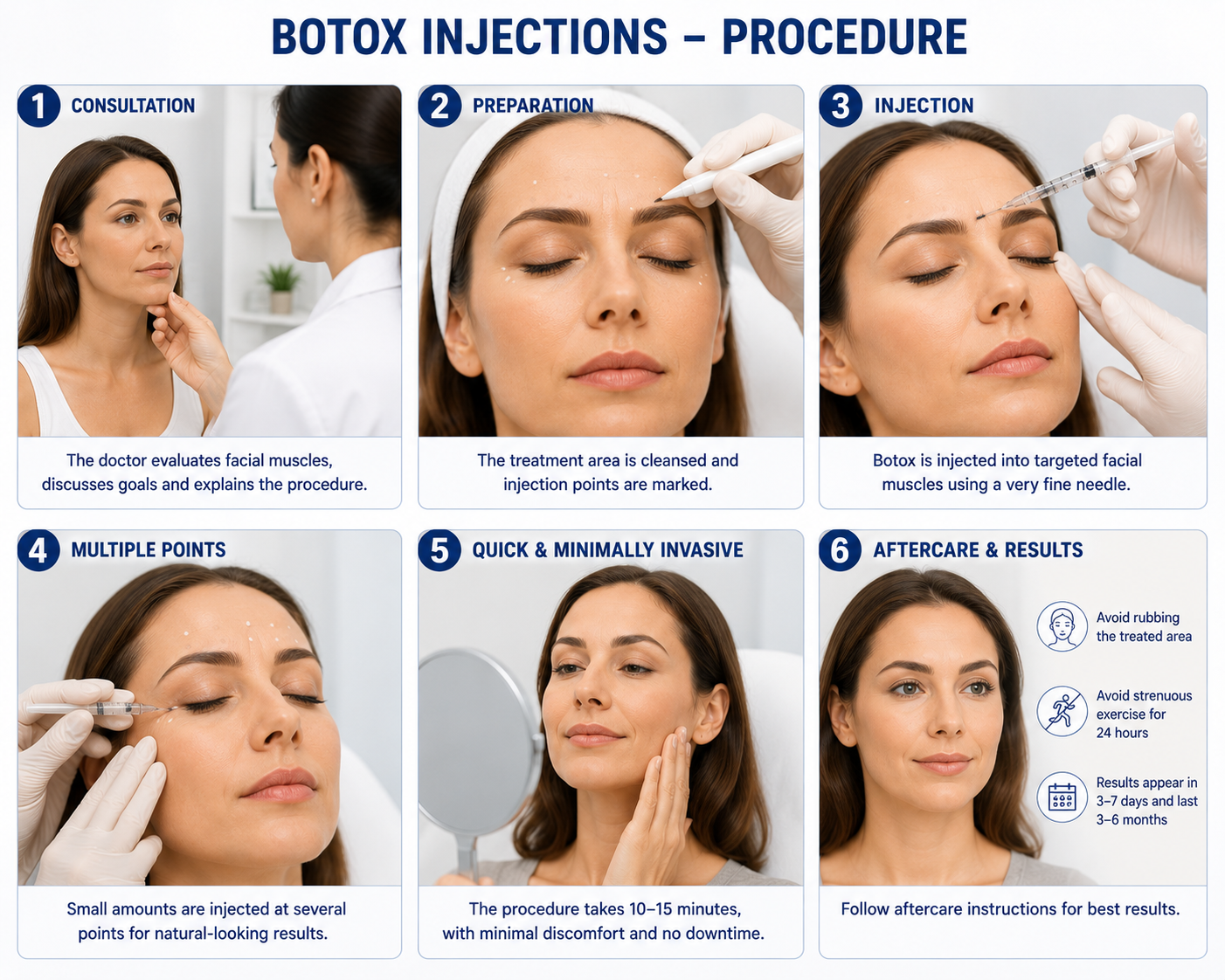 Dermatology Botox anti wrinkle injection dermatology Regal Hospital Bangalore