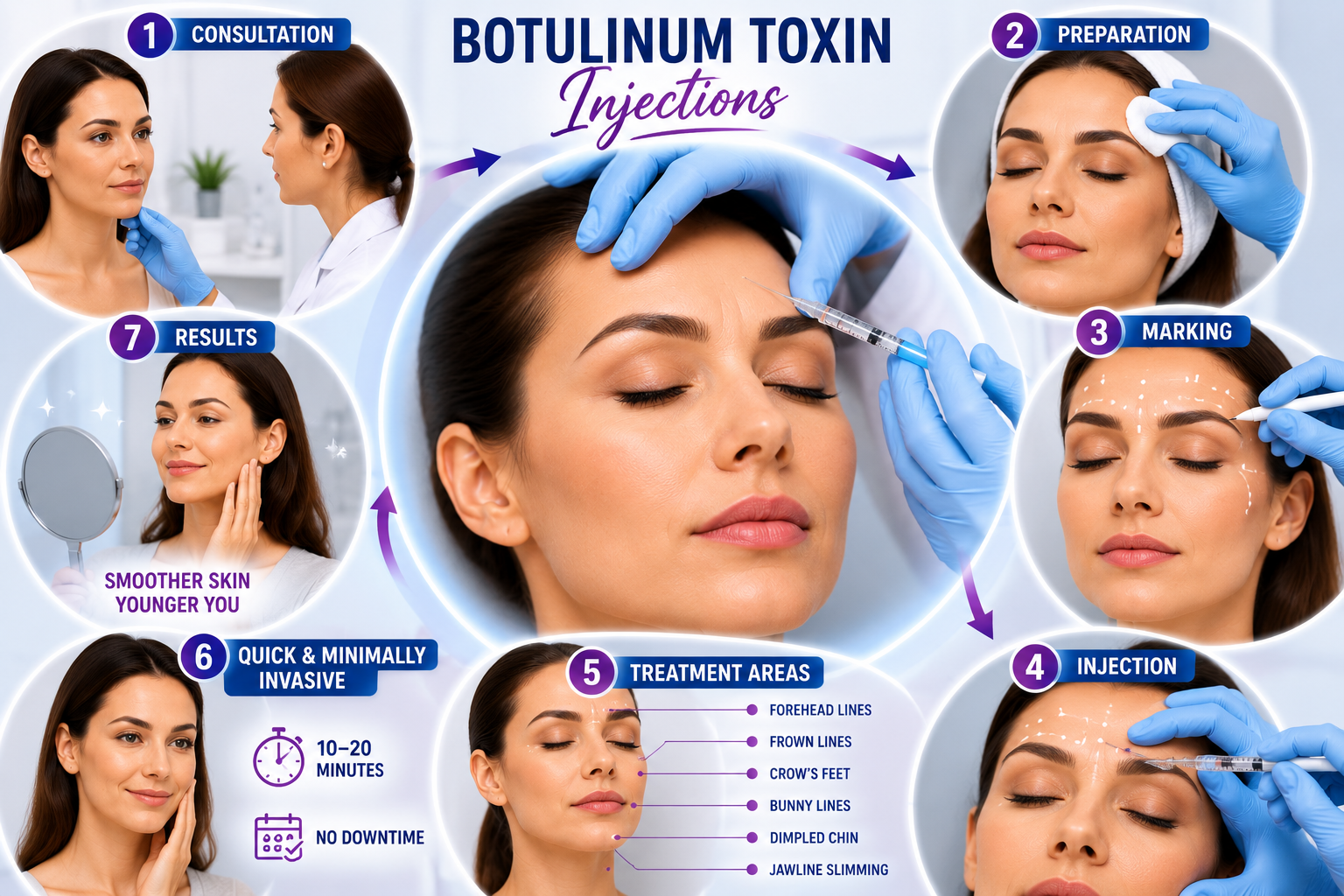 Dermatology Botulinum toxin therapeutic injection hyperhidrosis Regal Hospital Bangalore