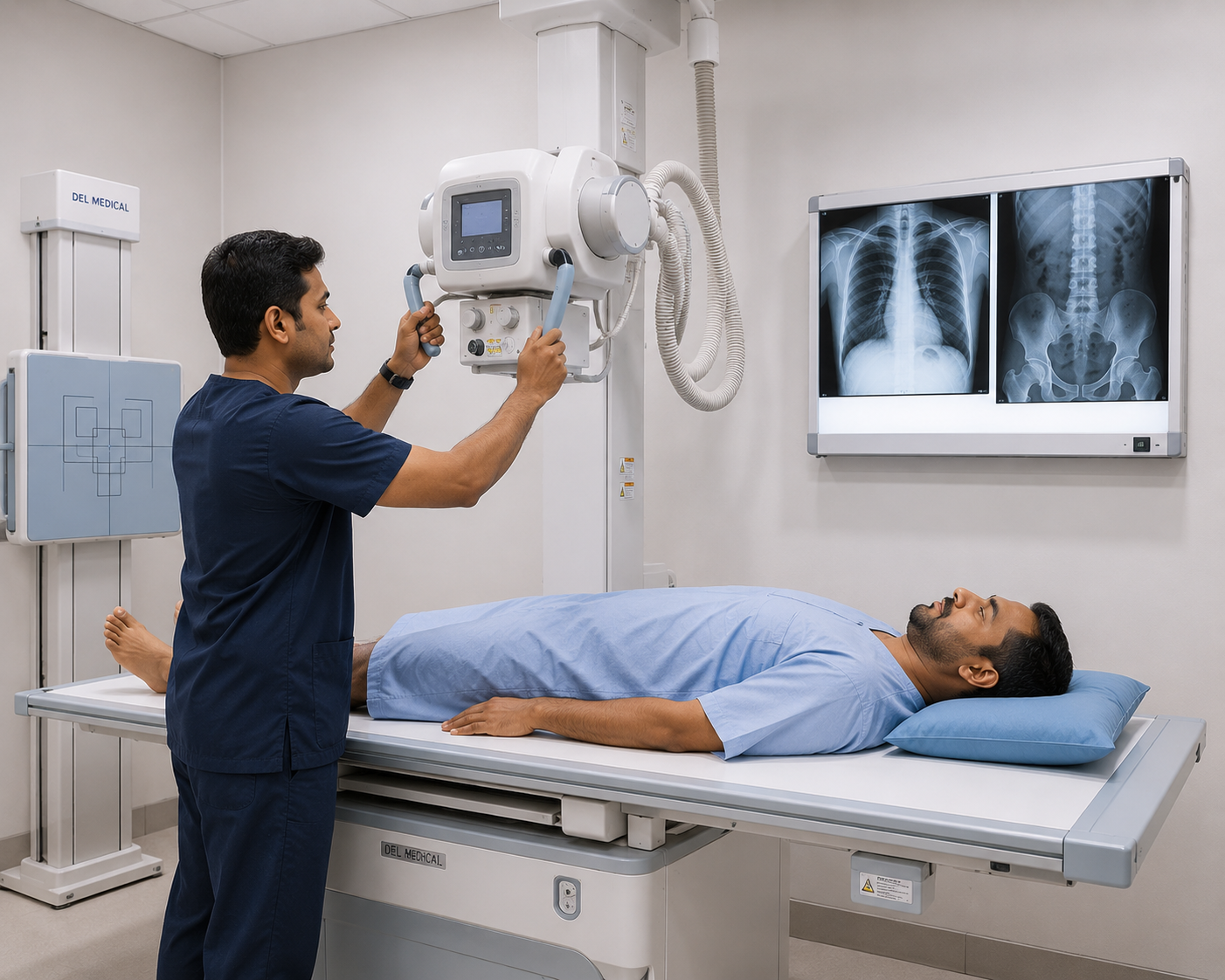 Chest x-ray abdomen radiography Regal Hospital Bangalore