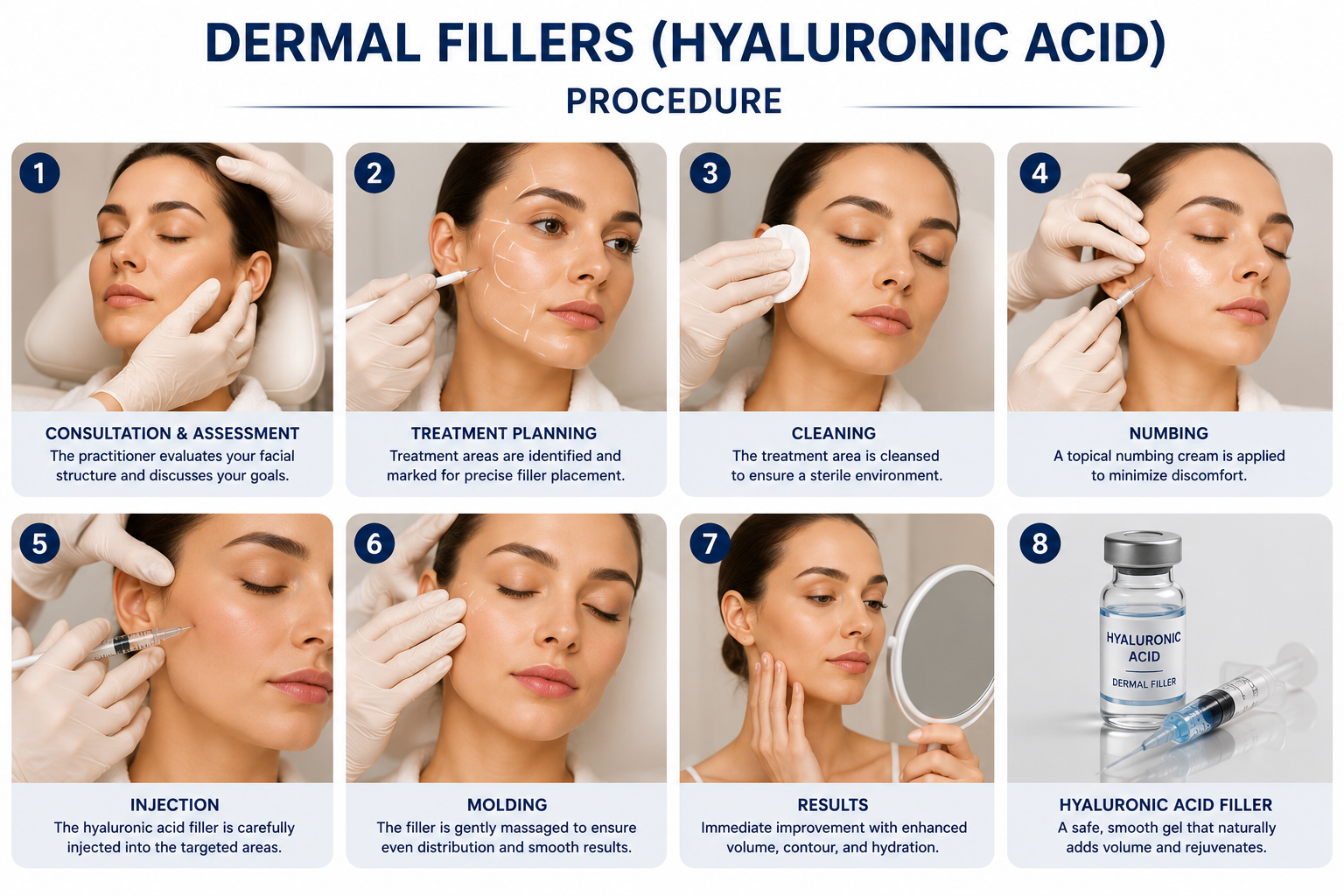 Dermal fillers hyaluronic acid Juvederm Restylane Regal Hospital Bangalore