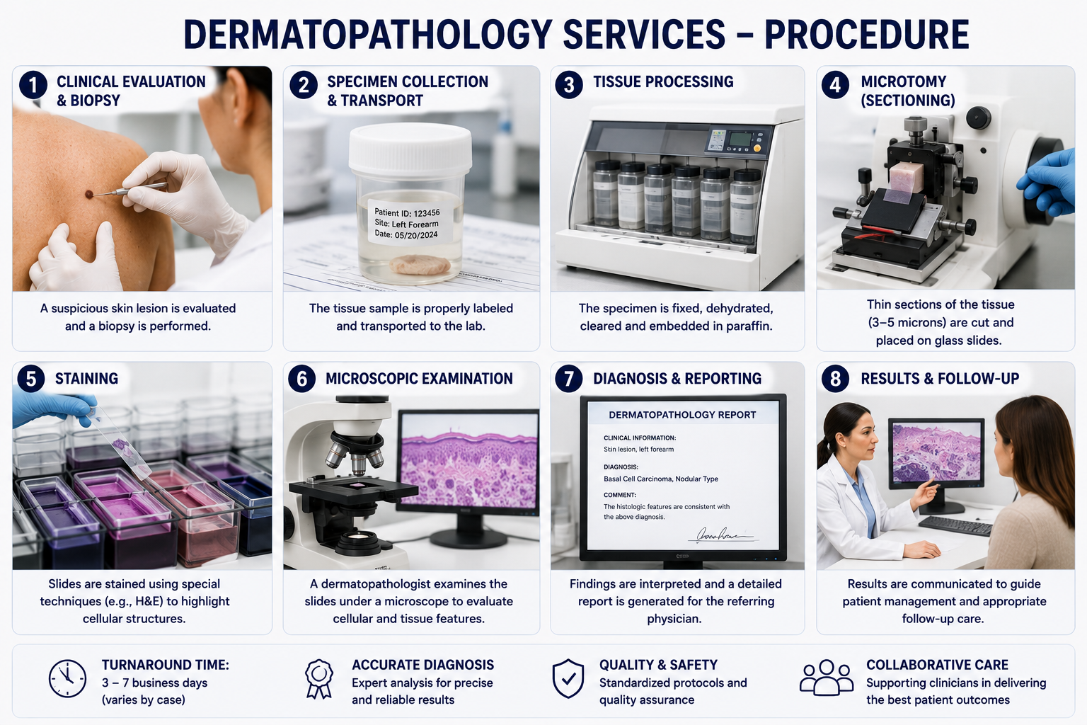 Dermatology Dermatopathology lab skin biopsy diagnostics Regal Hospital Bangalore