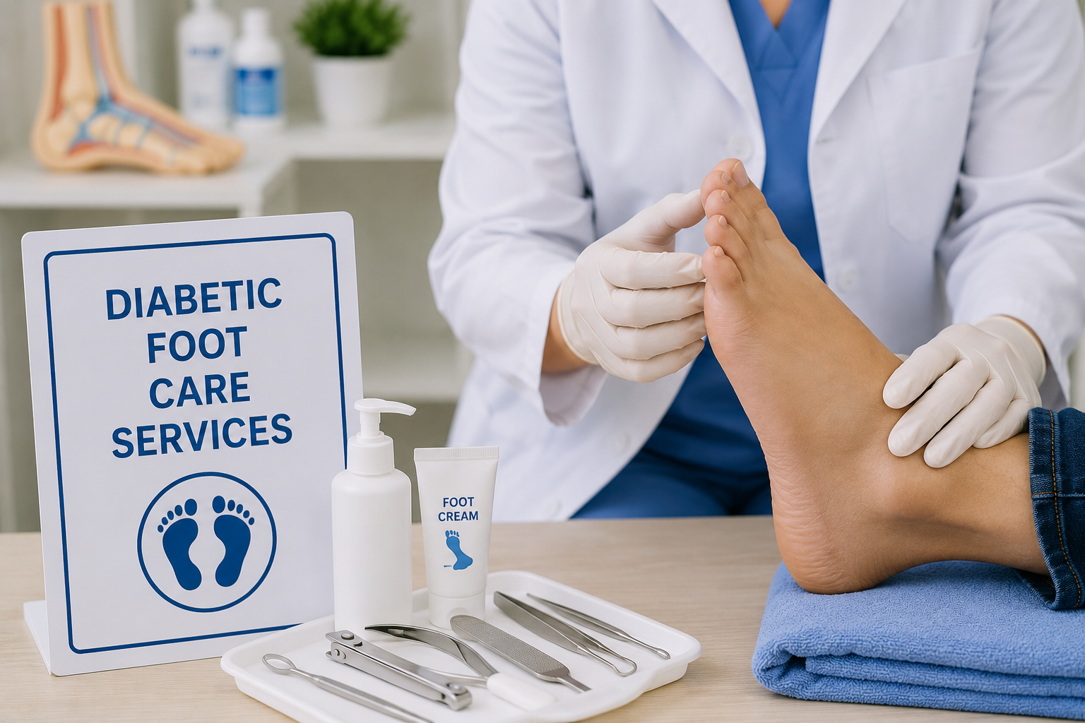 Diabetic foot care wound management Regal Hospital North Bangalore