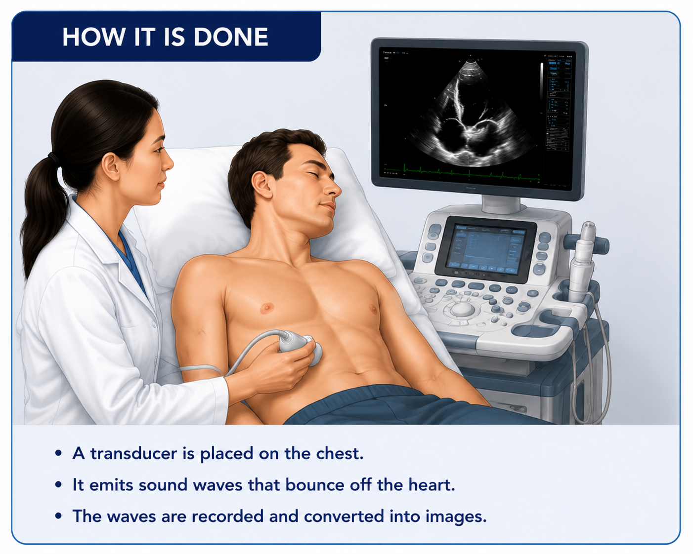 Cardiology Echocardiogram heart ultrasound test Regal Hospital North Bangalore