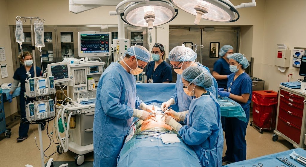 Accident & Emergency emergency trauma surgery operating theatre Regal Hospital Bangalore