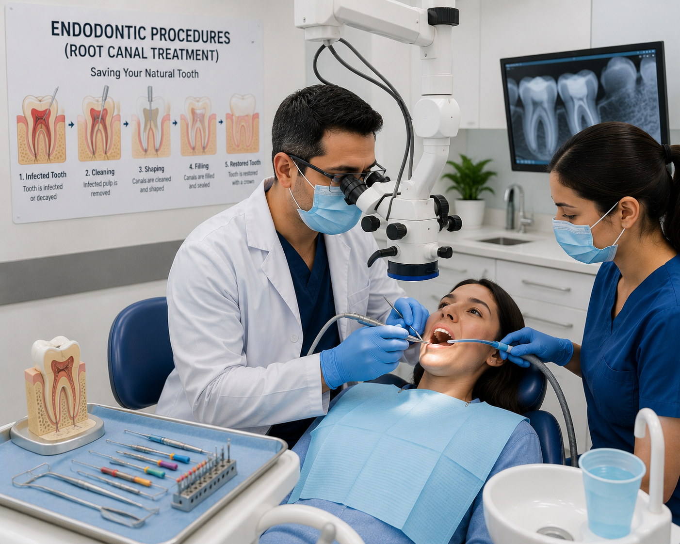 Root canal endodontic treatment Regal Hospital North Bangalore