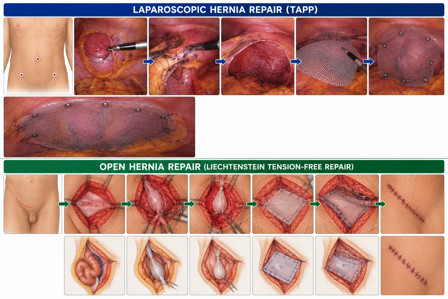 Gastrointestinal surgery Laparoscopic open hernia repair surgery Regal Hospital Bangalore