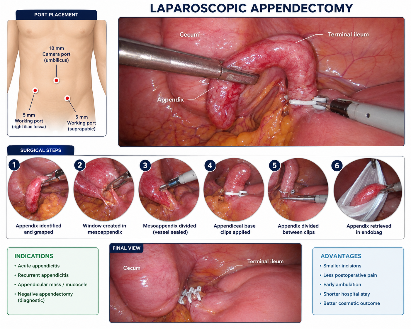 Gastrointestinal surgery Laparoscopic appendicectomy keyhole appendix surgery Regal Hospital Bangalore