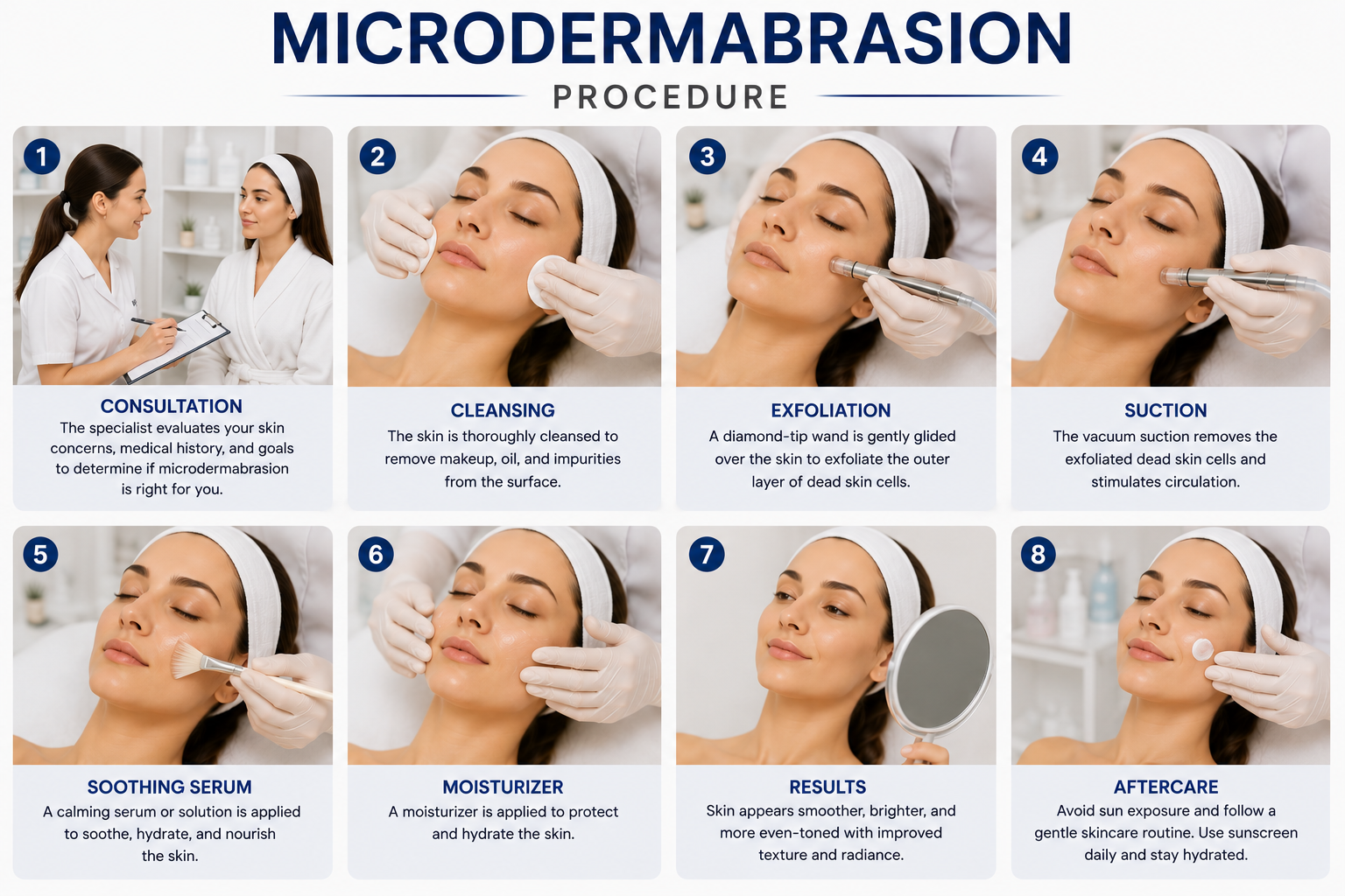 Microdermabrasion skin exfoliation treatment Regal Hospital Bangalore