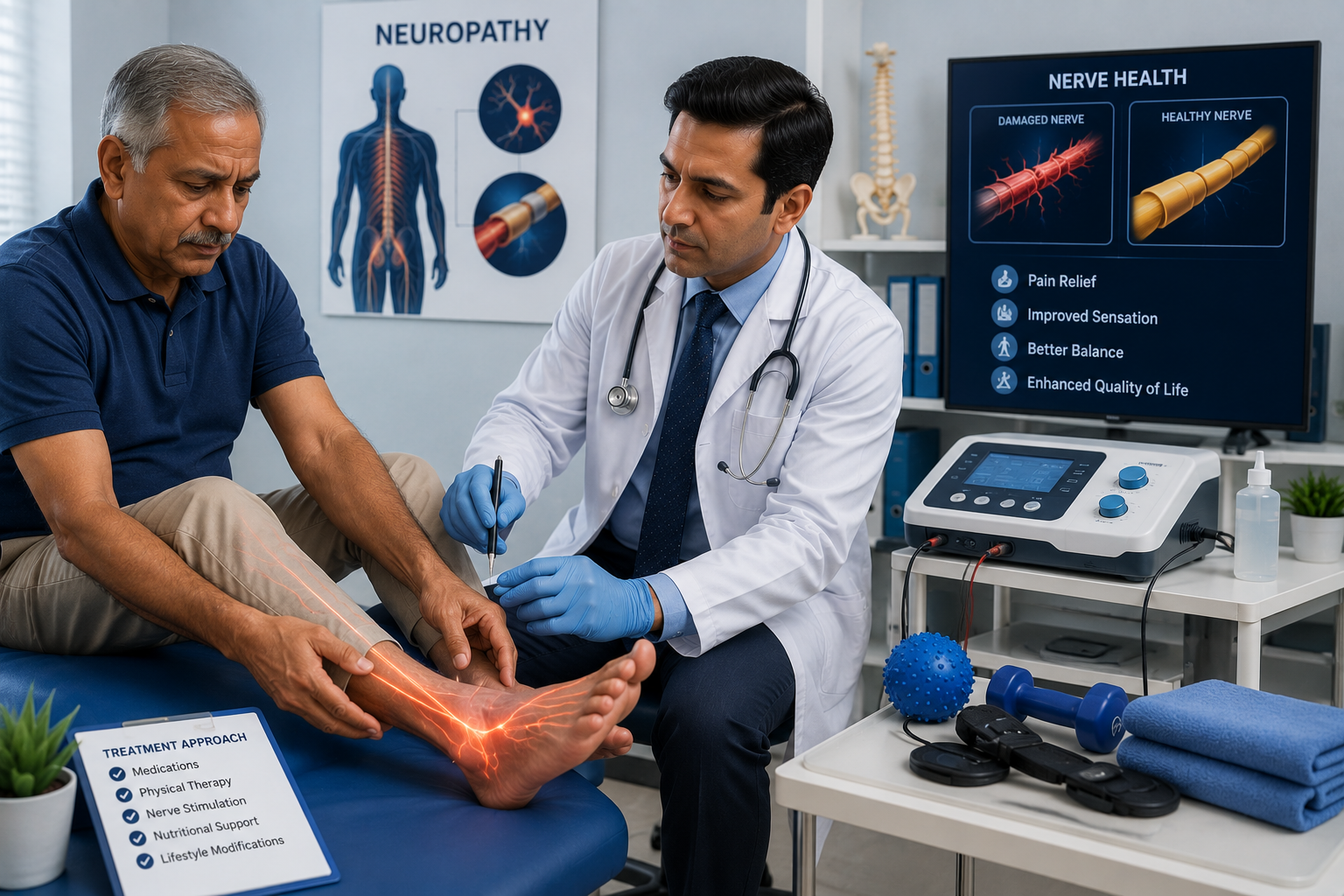 Neuropathy nerve disorder treatment neurology Regal Hospital Bangalore