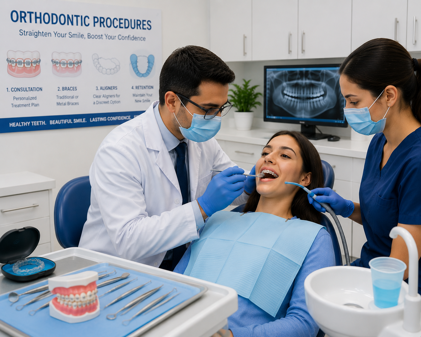 Orthodontic braces aligners teeth alignment Regal Hospital Bangalore