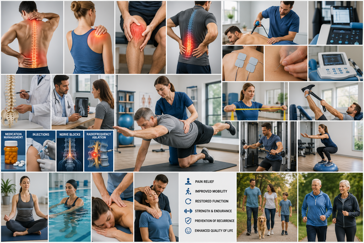 Orthopedic pain management physiotherapy Regal Hospital North Bangalore