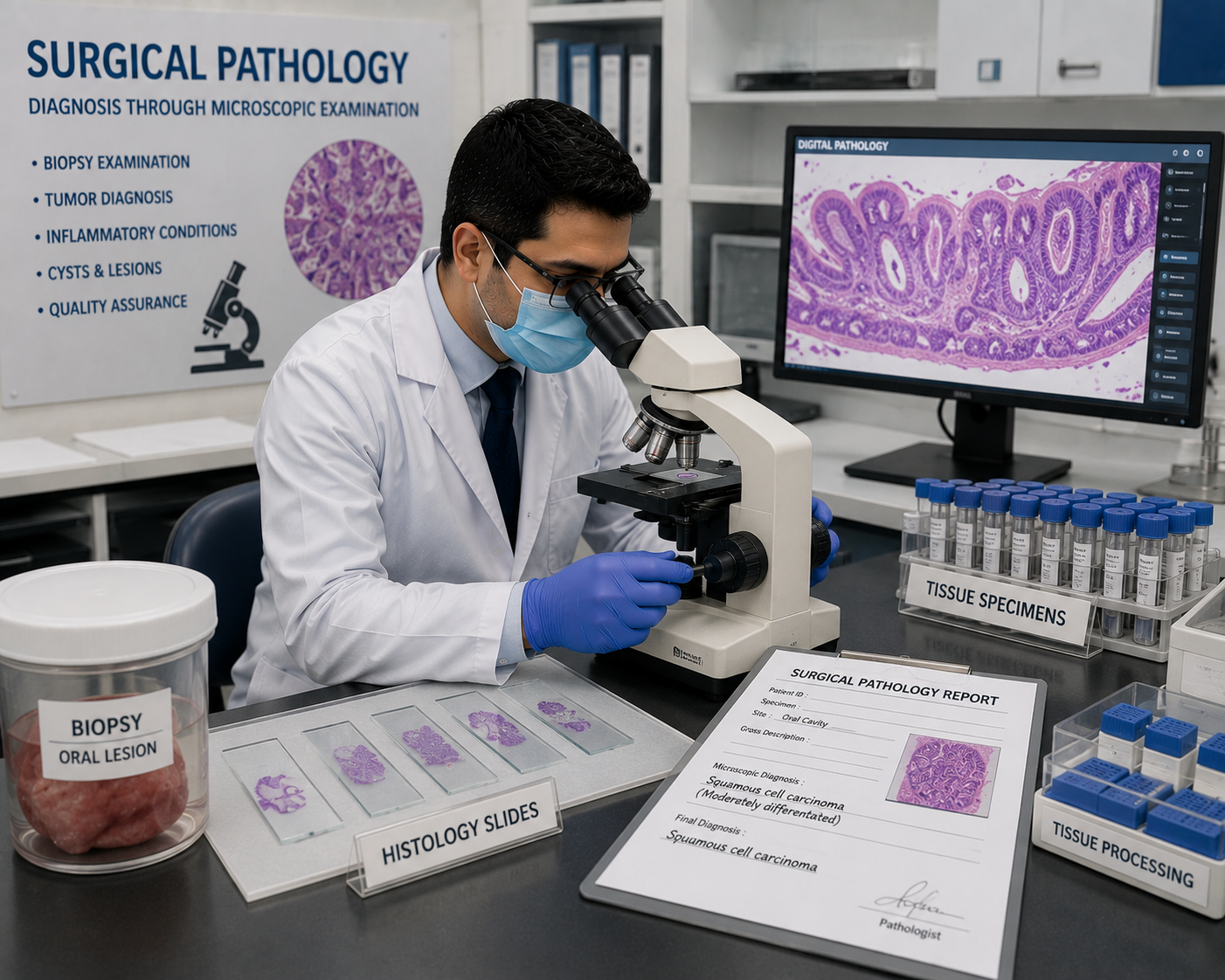 Surgical pathology dental diagnostics Regal Hospital North Bangalore