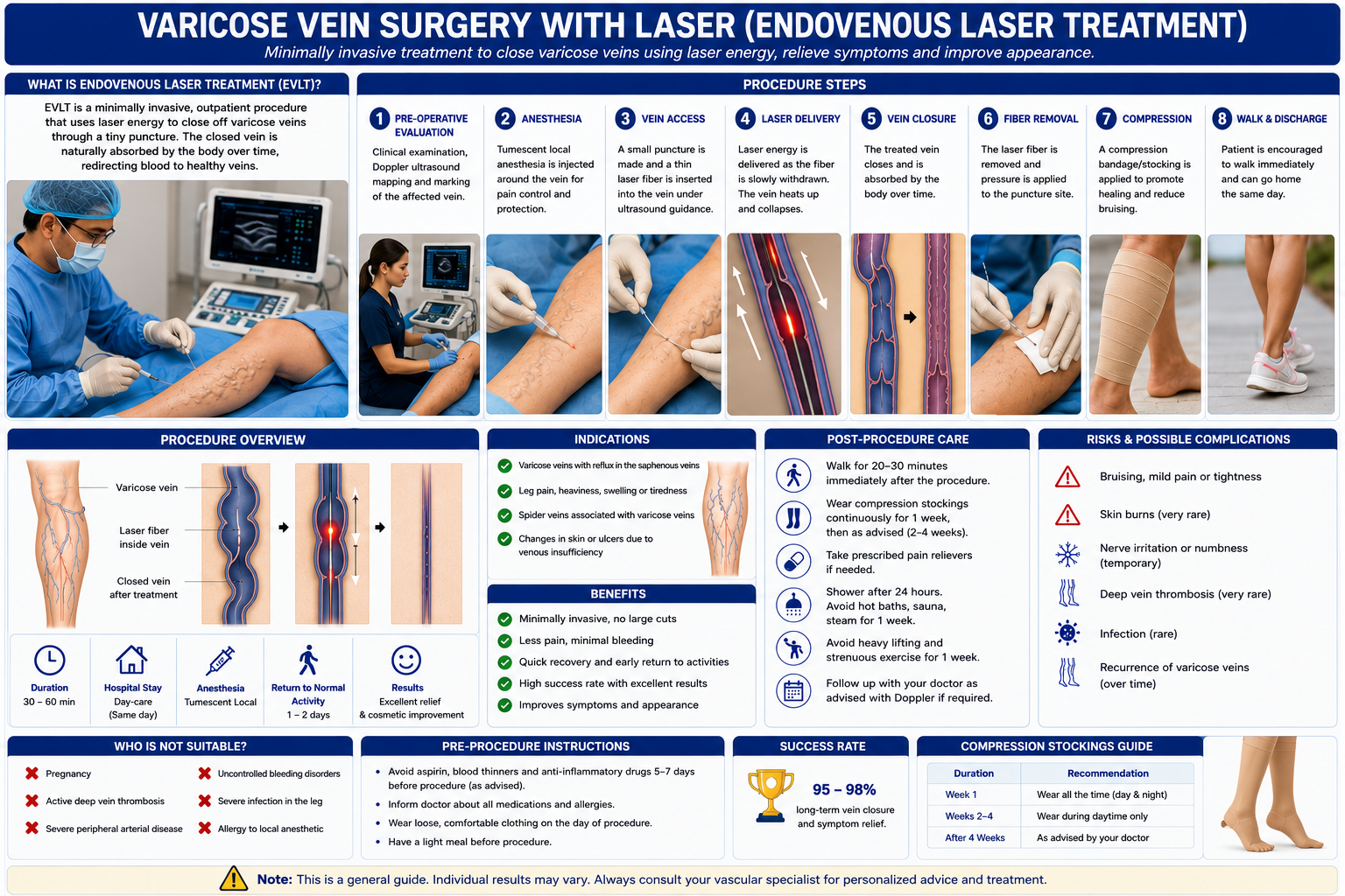 Vascular Surgery Laser varicose vein surgery treatment Regal Hospital Bangalore