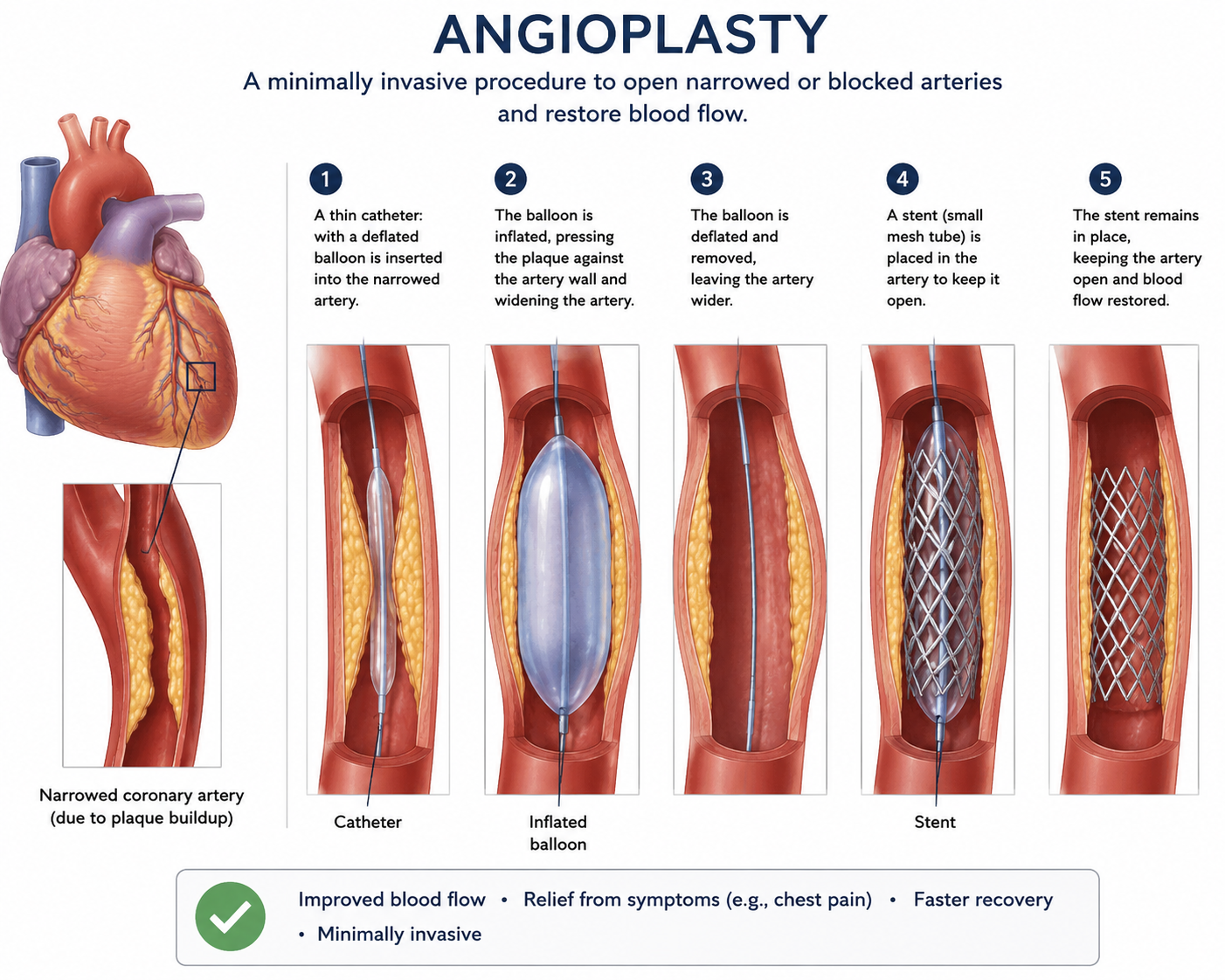 Cardiology Angioplasty procedure to open blocked artery Regal Hospital Bangalore